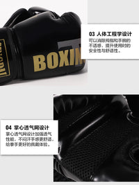 Adult & Kids Boxing Gloves with Focus Mitts for Training, Kickboxing, Muay Thai