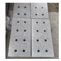 Granite Drain Grate Sesame Grey Natural Marble Sewer Cover Stone Rain Grate
