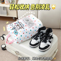 Portable Visible Shoe Storage Bag for Travel and Business Trips, Dustproof Waterproof Shoe Pouch for Sneakers