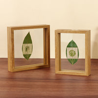 Leaf Carving Photo Frame - Unique Gift for Girlfriend, Festivals, and Birthdays
