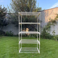 Mini Greenhouse with Multi-Tier Plant Stand for Seedling Propagation, Balcony & Patio