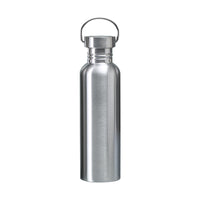 American Style Wide Mouth Single Layer Sports Water Bottle 304 Stainless Steel Portable Outdoor Drinkware