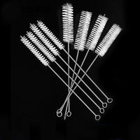 Fine Tube Cleaning Brush Set with Handle for Polishing and Deburring
