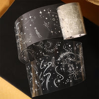 Tomato Girl PET Die-Cut Tape Starry Series European Pattern Decorative Stickers
