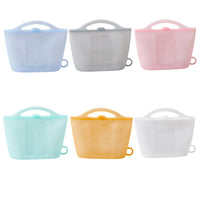 Reusable Silicone Car Trash Bag with Lid - Wet/Dry Multi-functional Vomit Bag & Ashtray