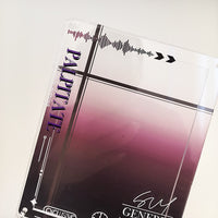 Acrylic Display Stand for Anime Badges and Collectibles, High Transparency Organizer Box