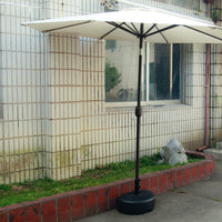 Outdoor Half-Round or Cross Base for Patio Umbrella