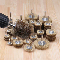 Electric Wire Brush Wheel for Rust Removal, Polishing, and Cleaning