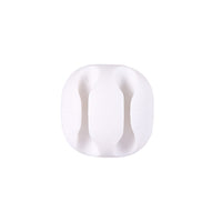 Self-Adhesive Silicone Cable Clips for Desk Organization