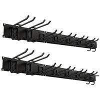 Heavy Duty Garage Storage Hooks for Garden Tools and Hoses, Wall Mount Organizer