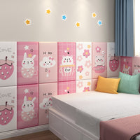 Cartoon Self-Adhesive Anti-Collision Wall Sticker for Kids' Room Headboard Decor
