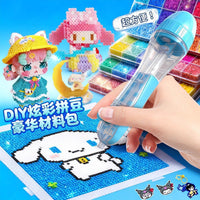 2.6mm Smooth Perler Beads Set for DIY Educational Puzzle Toy