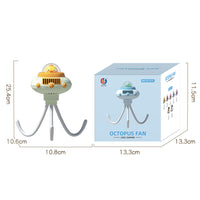 Portable Bladeless Stroller Fan with USB Charging and Strong Airflow