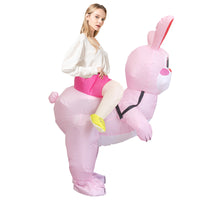 Easter Bunny Inflatable Costume for Adults - Outdoor Family Fun, Party & Performance Wear