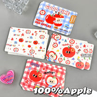 Cute Red Apple Message Cards, High Aesthetic Value Hard Card Student Birthday Commemorative Gift Postcards