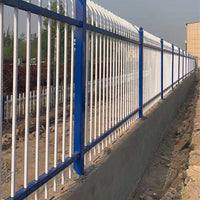 Anti-Climb Steel Fence for Factory, Park, and Yard Security