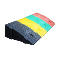 Heavy Duty Rubber Curb Ramp for Driveways, Car Access, and Thresholds