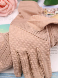 Women's UV Protection Driving Gloves with Touchscreen Fingertips for Summer Cycling