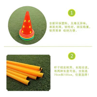 Soccer Training Cones Set, Agility Markers for Football, Basketball, and Sports Drills
