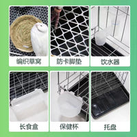 Large Pigeon Breeding Cage with Tray and Feeder for Pet Birds and Parrots
