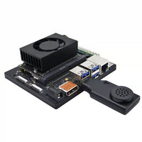 USB Driver-Free Microphone Module with Integrated Speaker for Raspberry Pi/Jetson Orin