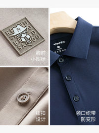 Men's Polo Shirt Gift Set for Dad - Short Sleeve T-Shirt with Premium Gift Box