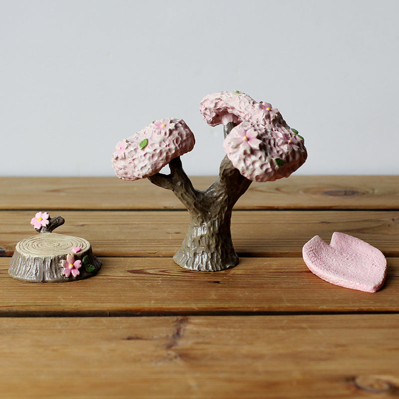 DIY Cherry Blossom Tree Miniature Landscape Ornament