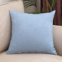 Solid Color Thickened Square Throw Pillow with Insert for Sofa Office Car