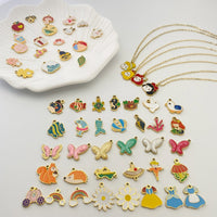 Cartoon Animal & Plant Fairy Tale DIY Jewelry Pendant Charms for Necklaces