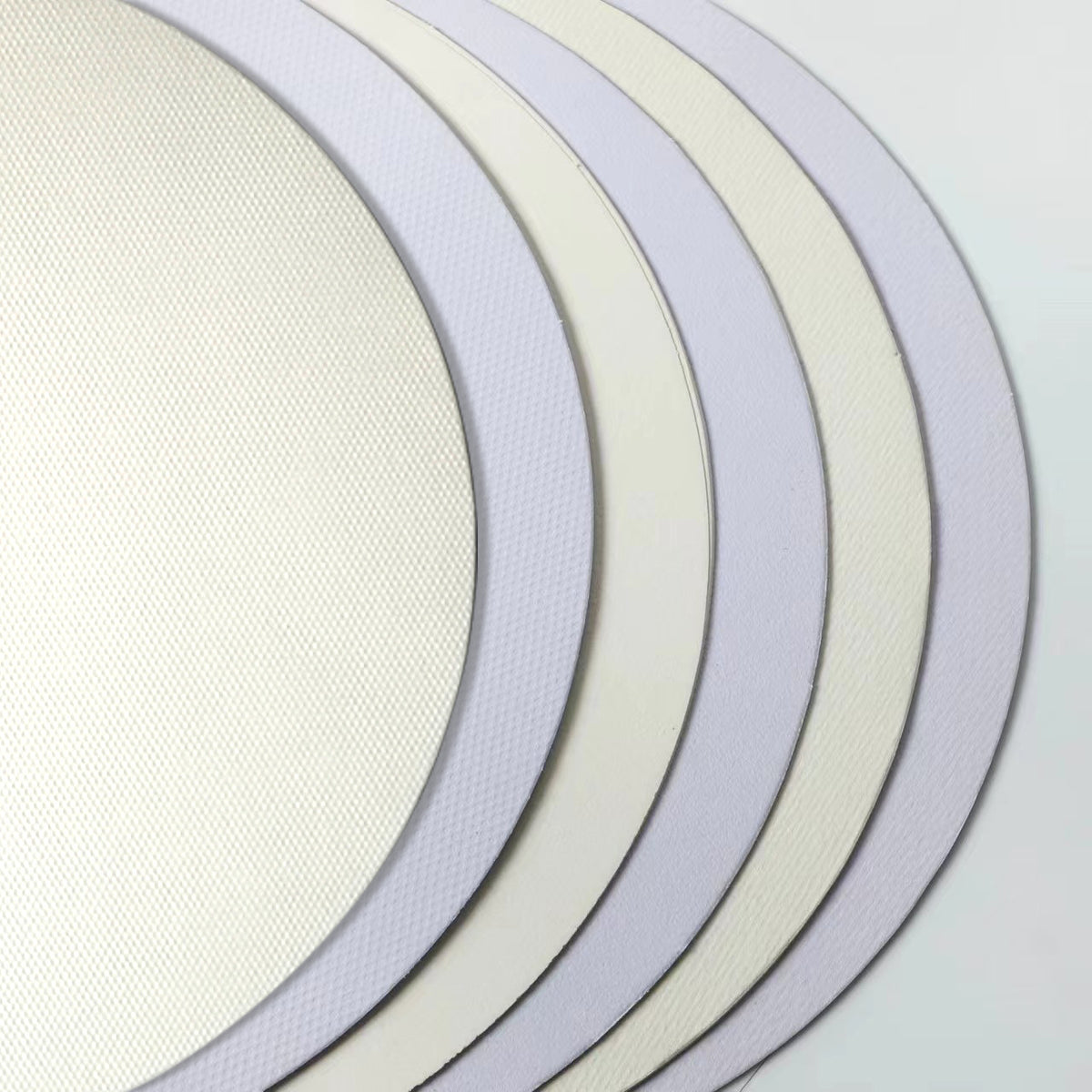 Round Cardboard Sketch Paper Watercolor Paper for Kids Art DIY Craft and Exam Use
