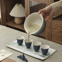 Matcha Whisk and Stand Set, 100-Prong Bamboo Chasen for Traditional Japanese Tea Ceremony