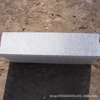 Granite Kerbstone for Road Edging and Municipal Engineering, Sesame Grey/White Flamed Finish