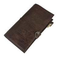 Vintage Garden Travel Journal Notebook with Refillable Pages