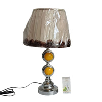 Modern Nordic Iron Art Spherical Table Lamp with LED Bulb for Bedroom Living Room