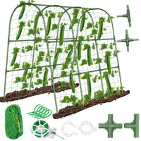 Cucumber Trellis Arch Support for Garden Greenhouse Climbing Plants