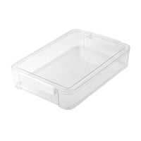 Perler Bead Storage Box with Small Containers and Color Labels for DIY Crafts