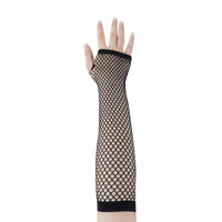 Women's Fingerless Fishnet Sun Protection Arm Sleeves