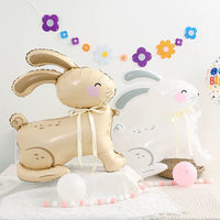 Mid-Autumn Festival Rabbit Balloon for Baby's 1st Birthday Party Decoration