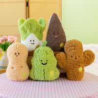 Creative Claw Machine Doll Wedding Toss Plush Toy Realistic Fruit and Vegetable Plush Doll Wholesale
