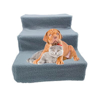 Pet Plastic 3/4-Step Detachable Stairs for Small Animals and Children