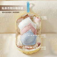 Travel Underwear Organizer Bag for Bras, Underpants, and Socks