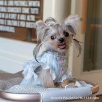 Pet Breathable Fly-Sleeve Shirt for Small Dogs and Cats