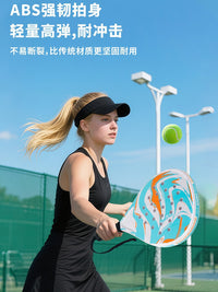 Padel Tennis Racket Set for Outdoor Training and Family Games