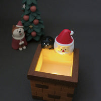 Christmas Santa Claus Miniature Figurine Ornaments for Desk and Micro Landscape Decor