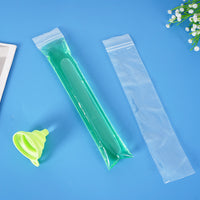 Disposable Ice Pop Bags with Double Seal, Leak-Proof for Homemade Popsicles