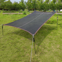 Adjustable Telescopic Pole for Sunshade Net Support, Ground Insert Type