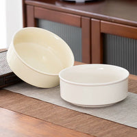 Ceramic Pet Bowl for Cats and Dogs, Anti-Tip Design, Large Capacity Food and Water Dish