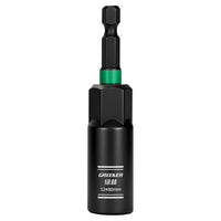 Greensward Hex Socket Bit Set for Electric Drills and Wrenches, Extended Deep Impact Driver Bits