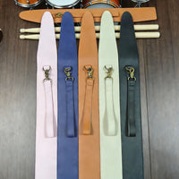 Waterproof Drumstick Leather Storage Bag with Lanyard