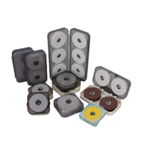 Fishing Line Spool Storage Box with Silicone Insert